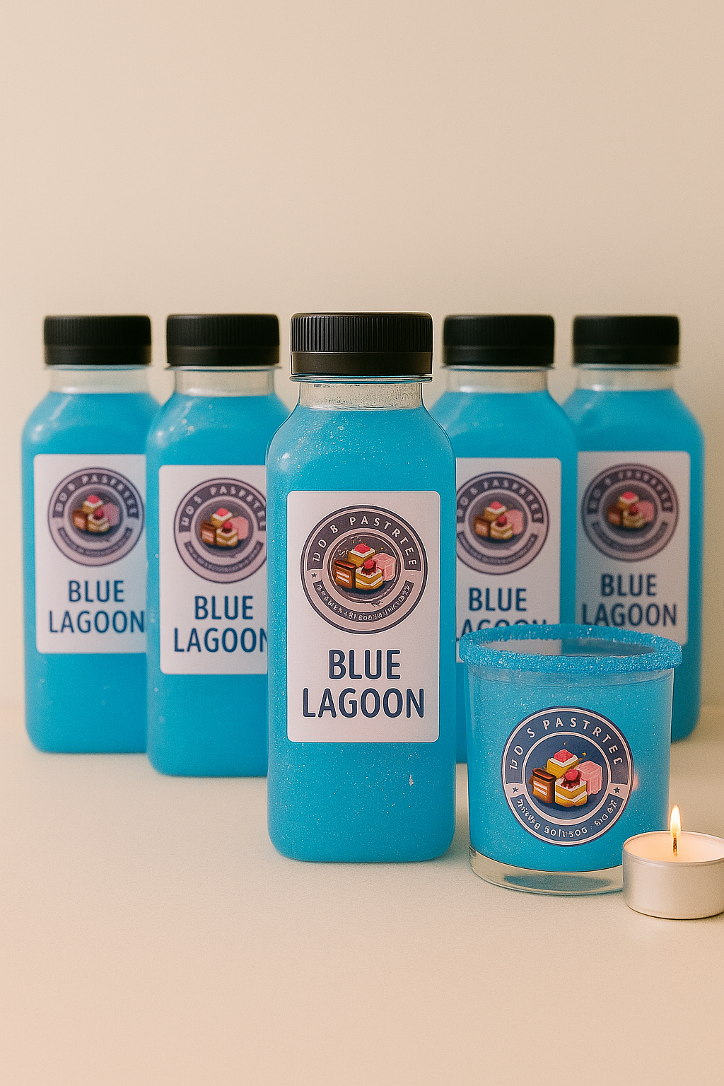 Blue Lagoon Mocktail
