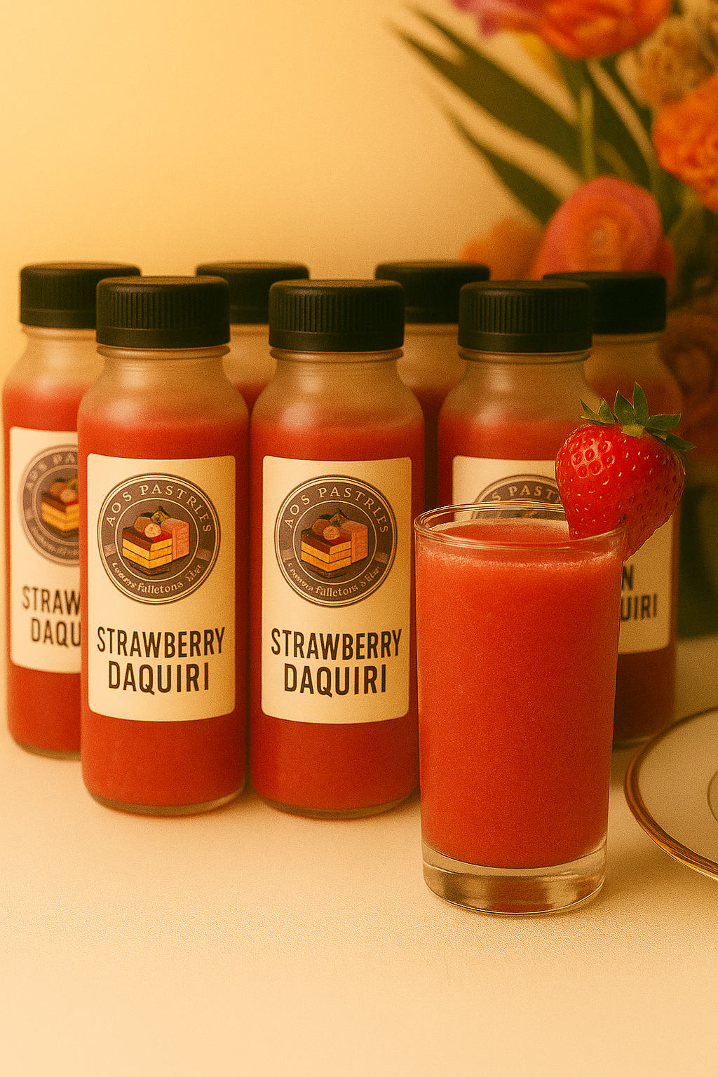 Strawberry Daiquiri Mocktail