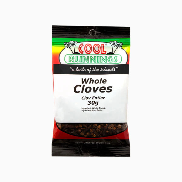 Cloves Whole 30g Cool Runnings