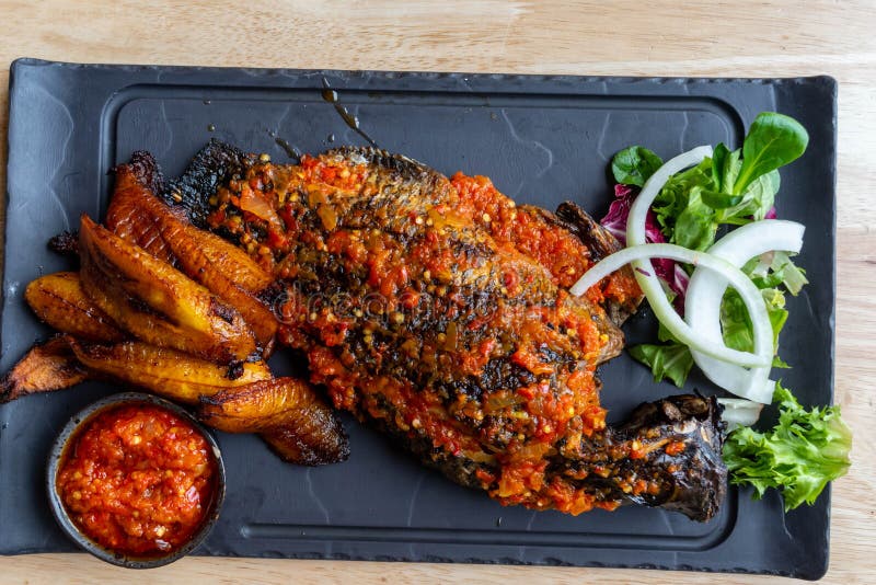 Peppered Fish With Sides