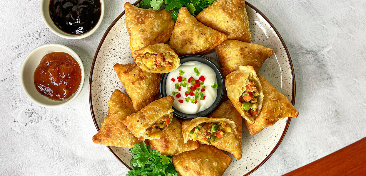 Samosas (12 hours notice)