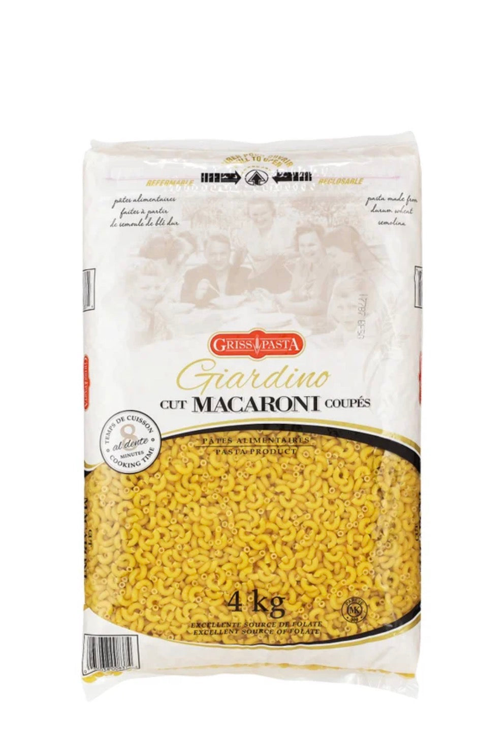 Macaroni (Pasta) 4 kg