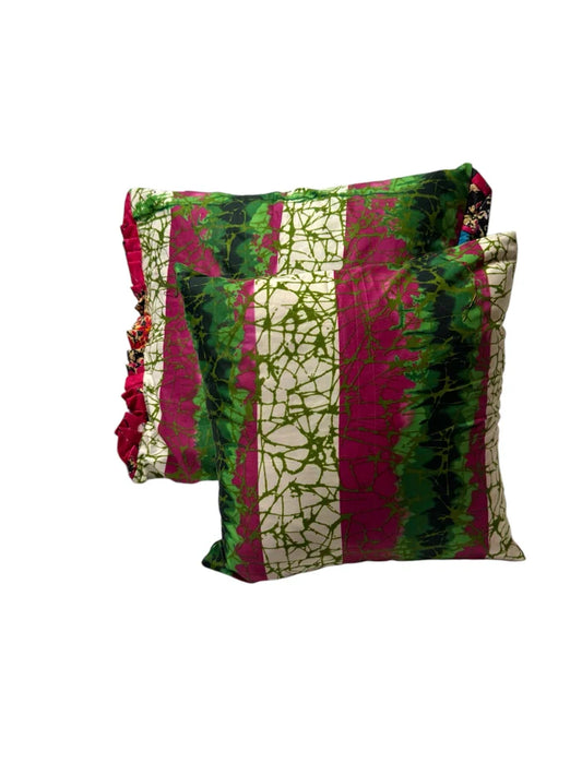 Decorative African Print Throw Pillow Covers #2