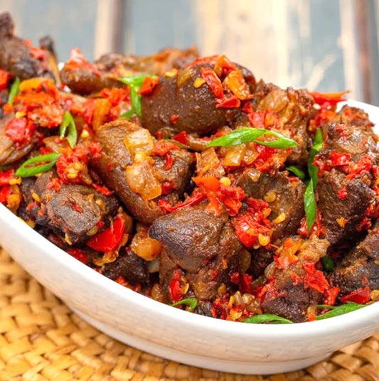 Asun (Peppered Goat Meat)