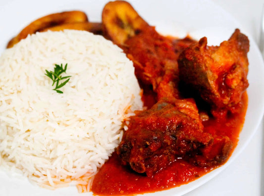 White Rice/Spaghetti & Stew