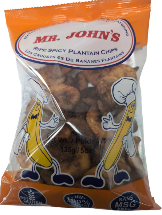 Mr John Ripe Plantain Chips Small 135g